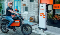 Dat Bike phát triển trạm sạc nhanh cho xe máy điện