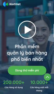 KiotViet cung cấp giải pháp kinh doanh toàn diện cho các tiểu thương