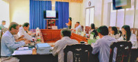 Hình ảnh họp của Hội đồng tư vấn tuyển chọn, tổ chức, cá nhân thực hiện đề tài KH&CN cấp tỉnh năm 2024, thuộc Chương trình quốc gia  hỗ trợ doanh nghiệp nâng cao năng suất và chất lượng sản phẩm, hàng hóa giai đoạn 2023-2030 trên địa bàn tỉnh Tây Ninh