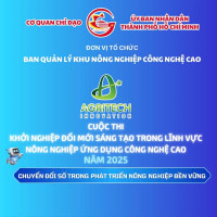 Hỗ trợ truyền thông Cuộc thi “Khởi nghiệp đổi mới sáng tạo trong lĩnh vực nông nghiệp ứng dụng công nghệ cao” năm 2025