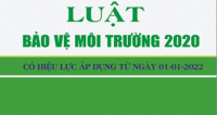 Một số điểm mới của Luật Bảo vệ môi trường năm 2020