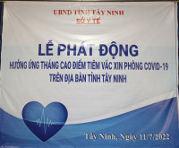 Sở Y tế phát động Tháng cao điểm tiêm vắc xin phòng COVID-19 trên địa bàn tỉnh