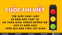 CUỘC THI TÌM HIỂU PHÁP LUẬT atgtđb