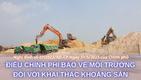 Điều chỉnh phí bảo vệ môi trường đối với khai thác khoáng sản