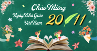 Chào mừng Ngày Nhà giáo Việt Nam 20/11/2023