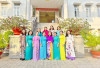 Tham gia hưởng ứng chuỗi hoạt động tôn vinh trang phục áo dài Việt