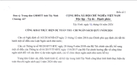 CÔNG KHAI THỰC HIỆN DỰ TOÁN THU- CHI NGÂN SÁCH QUÝ I NĂM 2024