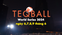 Giải Teqball Quốc tế năm 2024 diễn ra tại thành phố Quy Nhơn từ ngày 6 - 9/6/2024