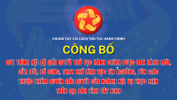 Công bố quy trình nội bộ giải quyết thủ tục hành chính được ban hành mới, sửa đổi, bổ sung, thay thế lĩnh vực tín ngưỡng, tôn giáo thuộc thẩm quyền giải quyết của ngành Nội vụ thực hiện trên địa bàn tỉnh Tây Ninh