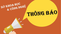 Thông báo Về chức năng, nhiệm vụ quản lý nhà nước của Sở Khoa học và Công nghệ tỉnh Tây Ninh