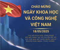 CHÀO MỪNG NGÀY KHOA HỌC VÀ CÔNG NGHỆ VIỆT NAM 18-5