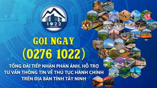 Tổng đài 1022 Tây Ninh