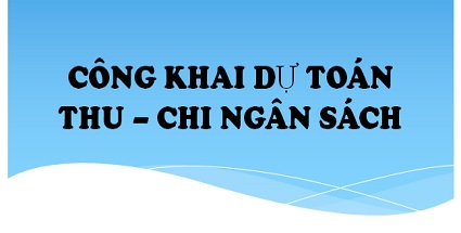 CONG KHAI THU CI