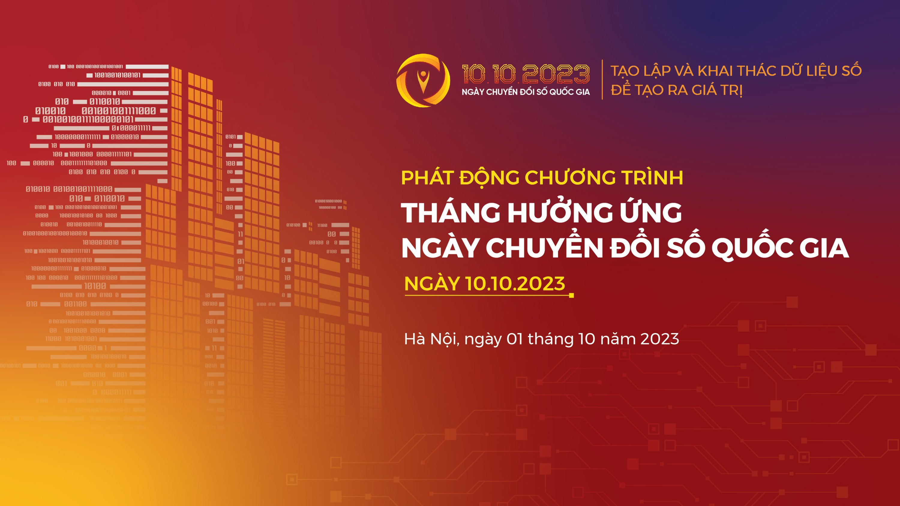 Tháng hành động hưởng ứng Ngày Chuyển đổi số quốc gia 10.10.2023